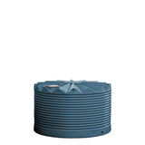 17404 - Tanks - Poly Rainwater Tank Low Profile 4,000L - Stormedge Blue - Austral Ag