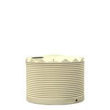 17490 - Tanks - Poly Rainwater Tank Low Profile 5,000L - Smooth Cream - Austral Ag