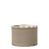 17473 - Tanks - Poly Rainwater Tank Low Profile 5,000L - Beige - Austral Ag