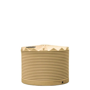 17477 - Tanks - Poly Rainwater Tank Low Profile 5,000L - Desert Haze - Austral Ag