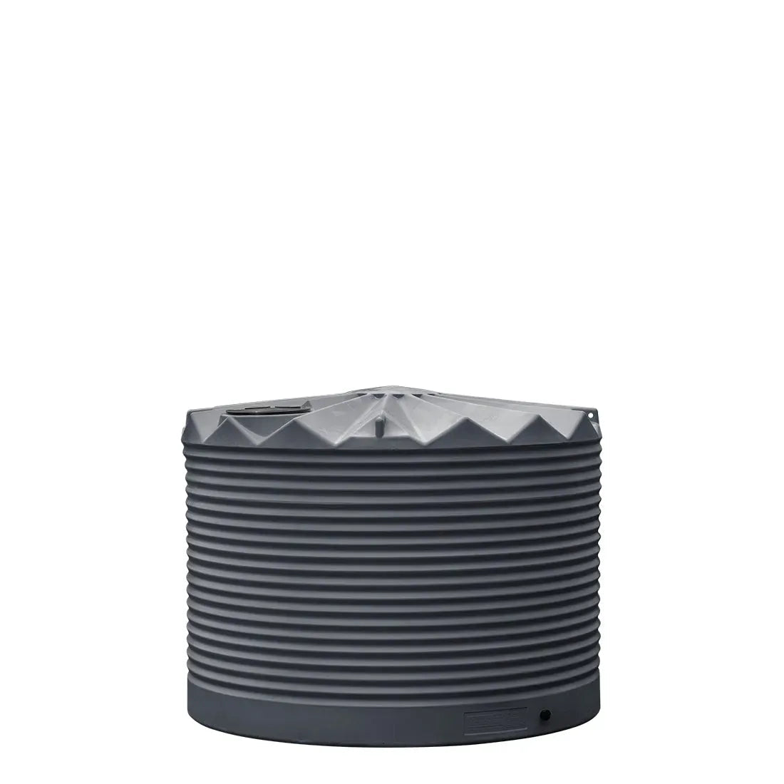 17483 - Tanks - Poly Rainwater Tank Low Profile 5,000L - Metal Grey - Austral Ag