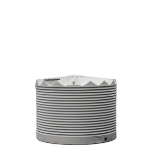 17480 - Tanks - Poly Rainwater Tank Low Profile 5,000L - Gull Grey - Austral Ag