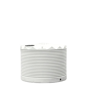 17492 - Tanks - Poly Rainwater Tank Low Profile 5,000L - Tank White - Austral Ag