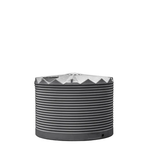 17476 - Tanks - Poly Rainwater Tank Low Profile 5,000L - Dark Grey - Austral Ag