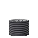 17487 - Tanks - Poly Rainwater Tank Low Profile 5,000L - Monument - Austral Ag