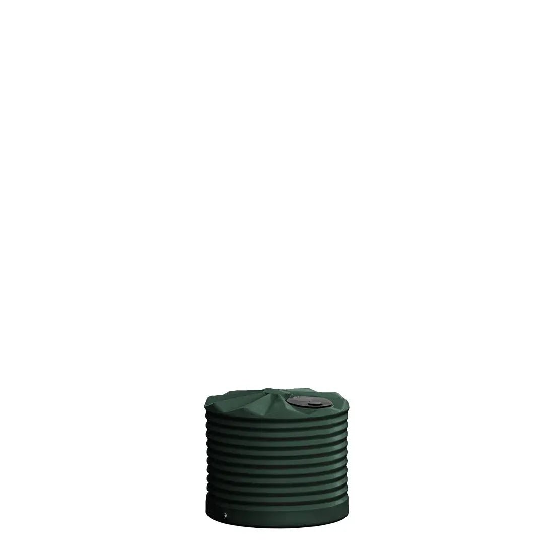 17193 - Tanks - Poly Rainwater Tank Low Profile 550L - Heritage Green - Austral Ag