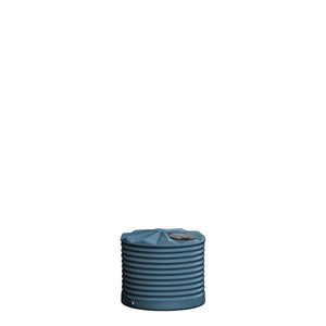 17201 - Tanks - Poly Rainwater Tank Low Profile 550L - Stormedge Blue - Austral Ag