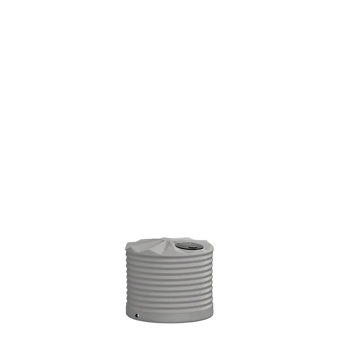 17192 - Tanks - Poly Rainwater Tank Low Profile 550L - Gull Grey - Austral Ag