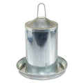 18297 - Animal Accessories - Poultry Drinker Stainless Steel - 3L - Austral Ag