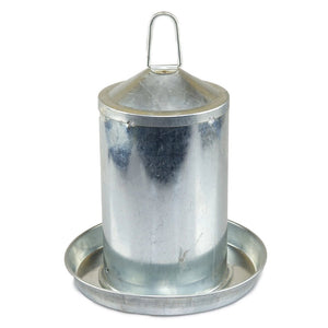18297 - Animal Accessories - Poultry Drinker Stainless Steel - 3L - Austral Ag