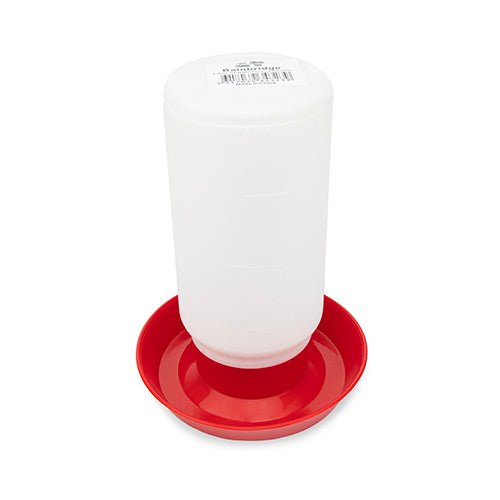 14440 - Animal Accessories - Poultry Drinker Straight - Red - 1L - Austral Ag