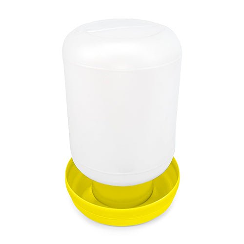 14446 - Animal Accessories - Poultry Drinker Straight - Yellow - 4.5L - Austral Ag