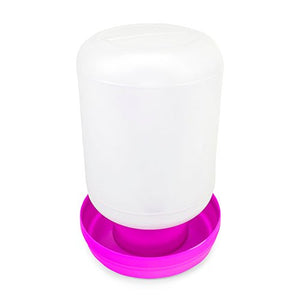 14443 - Animal Accessories - Poultry Drinker Straight - Pink - 4.5L - Austral Ag