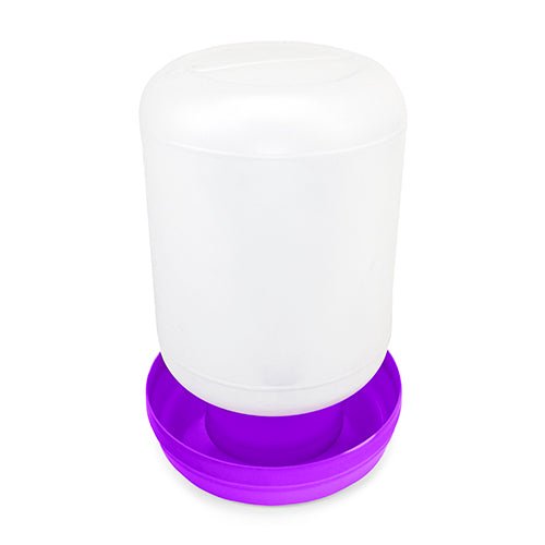 14444 - Animal Accessories - Poultry Drinker Straight - Purple - 4.5L - Austral Ag