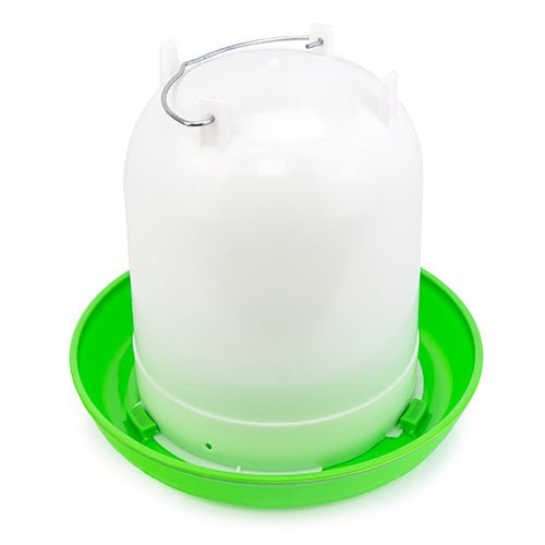Poultry Drinker with Handle Chicken Gravity Waterer - Animal Accessories - Austral Ag
