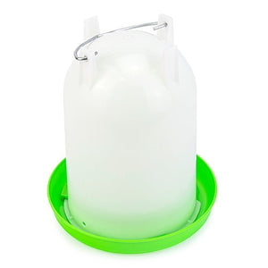 Poultry Drinker with Handle Chicken Gravity Waterer - Animal Accessories - Austral Ag