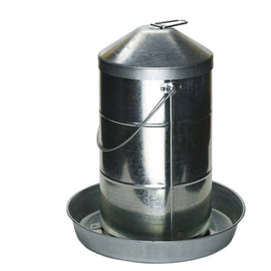18300 - Animal Accessories - Poultry Feeder Stainless Steel - 15kg - Austral Ag