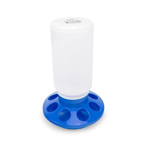 14540 - Animal Accessories - Poultry Feeder Straight - Blue - 1kg - Austral Ag