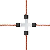 14667 - Animal Accessories - Poultry Netting Fence Repair Kit - 4 Way (5 Pack) - Austral Ag