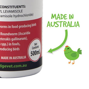 18546 - Animal Health - Poultry Wormer Treatment - 500ml - Austral Ag
