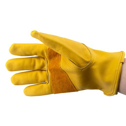 18865 - Hardware - Premium Leather Gloves with Palm Protection - Small - Austral Ag