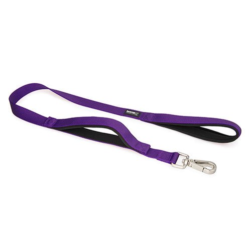 14091 - Animal Accessories - Premium Sport Dog Lead with Safety Handle - Purple - 1.5cm x 120cm - Austral Ag