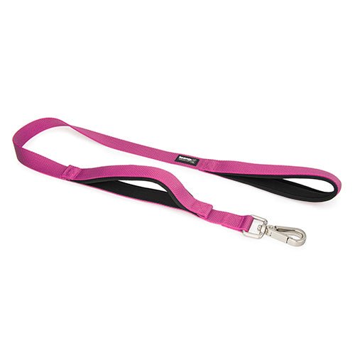 14090 - Animal Accessories - Premium Sport Dog Lead with Safety Handle - Pink - 1.5cm x 120cm - Austral Ag
