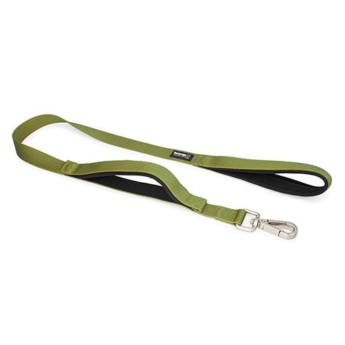 14089 - Animal Accessories - Premium Sport Dog Lead with Safety Handle - Green - 1.5cm x 120cm - Austral Ag