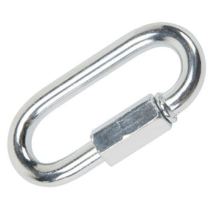 13585 - Hardware - Quick Links Zinc Plated - 75mm X 8mm - Austral Ag