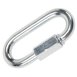 13585 - Hardware - Quick Links Zinc Plated - 75mm X 8mm - Austral Ag