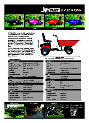 RAT Barrow - Hardware - Austral Ag