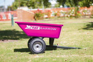 16026 - Hardware - RAT Barrow Tub Trailer Poly - Orange - Austral Ag