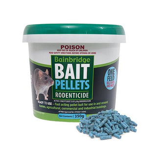 13322 - Hardware - Rodent Bait Pellets with Brodifacoum - 350g - Austral Ag