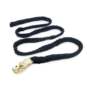 13853 - Animal Accessories - Rope Lead with Panic Snap - Blue - 2m - Austral Ag