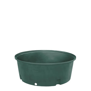 16250 - Livestock - Round Poly Water Trough - 1,000L - Green - Austral Ag