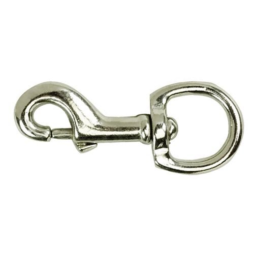 13546 - Hardware - Round Swivel Eye Snaphook NP Heavy Duty 28mm - Austral Ag