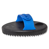 13193 - Animal Accessories - Rubber Curry Comb - Blue - Large - Austral Ag