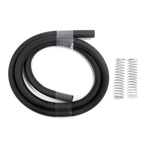 15062 - Animal Health - Santoprene Black Tubing - 6.4mm x 1.25m - Austral Ag