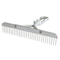 13139 - Animal Accessories - Skip Tooth Comb Aluminium - Austral Ag