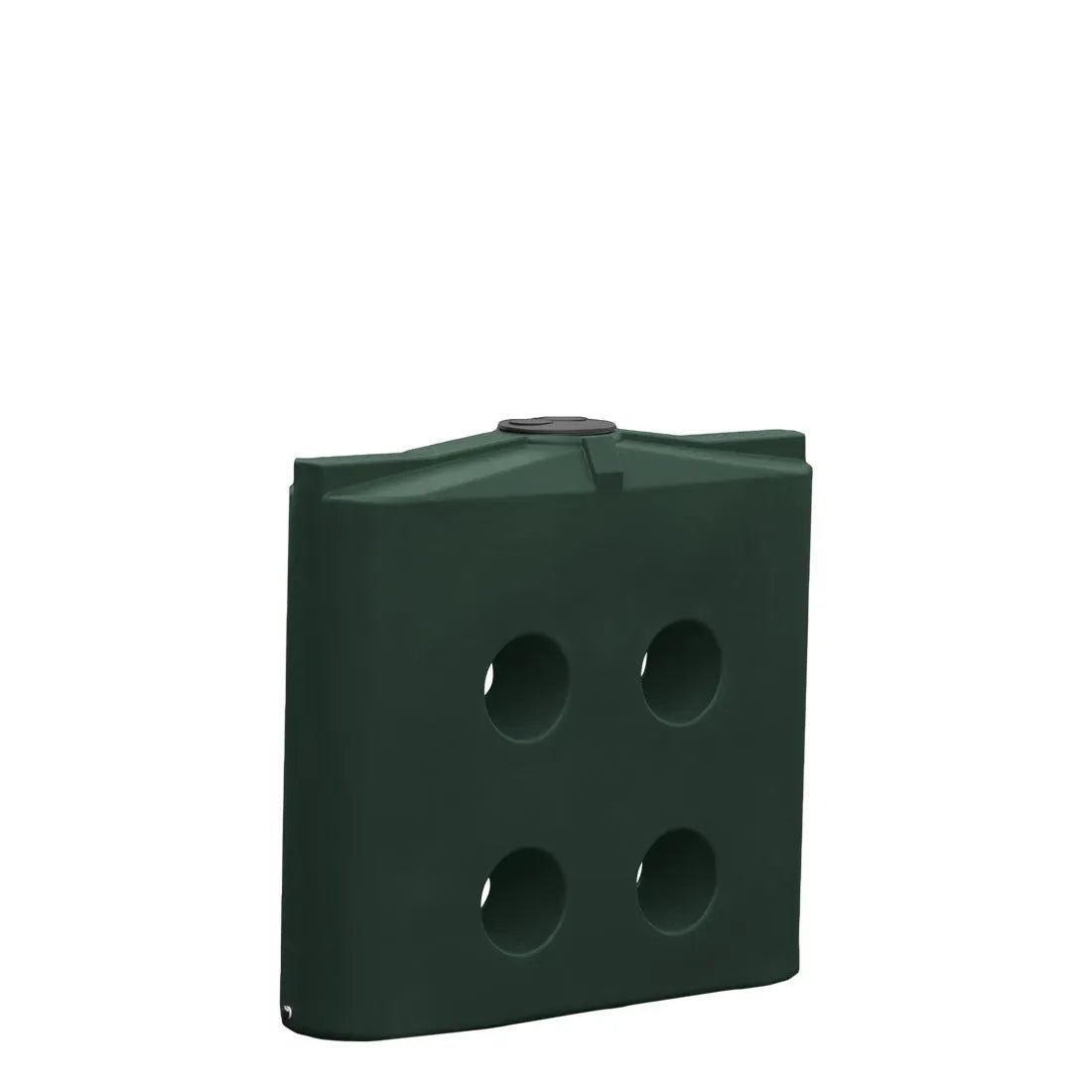 17252 - Tanks - Slimline Poly Rainwater Tank 1,000L - Heritage Green - Austral Ag