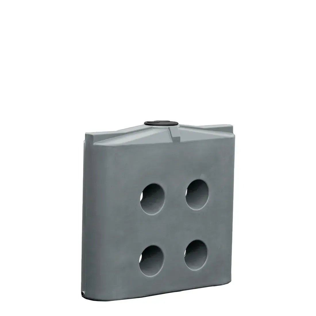 17243 - Tanks - Slimline Poly Rainwater Tank 1,000L - Grey - Austral Ag