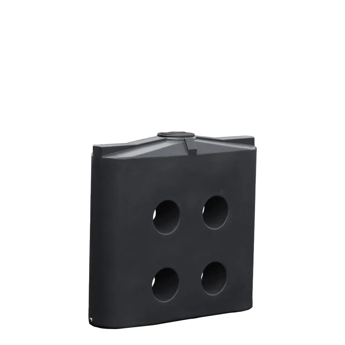 17254 - Tanks - Slimline Poly Rainwater Tank 1,000L - Metal Grey - Austral Ag