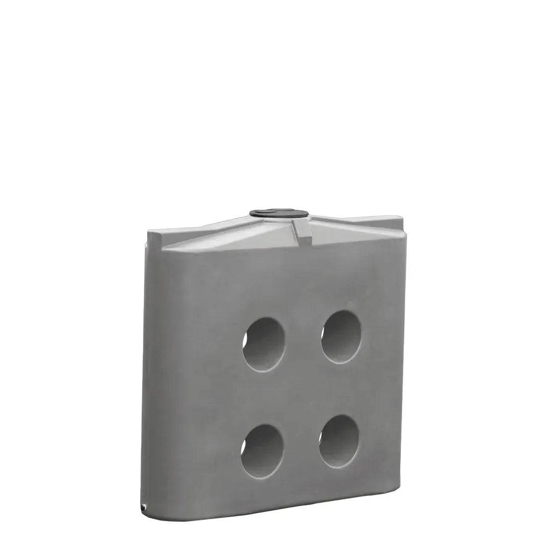 17251 - Tanks - Slimline Poly Rainwater Tank 1,000L - Gull Grey - Austral Ag
