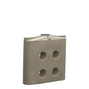 17256 - Tanks - Slimline Poly Rainwater Tank 1,000L - Merino - Austral Ag