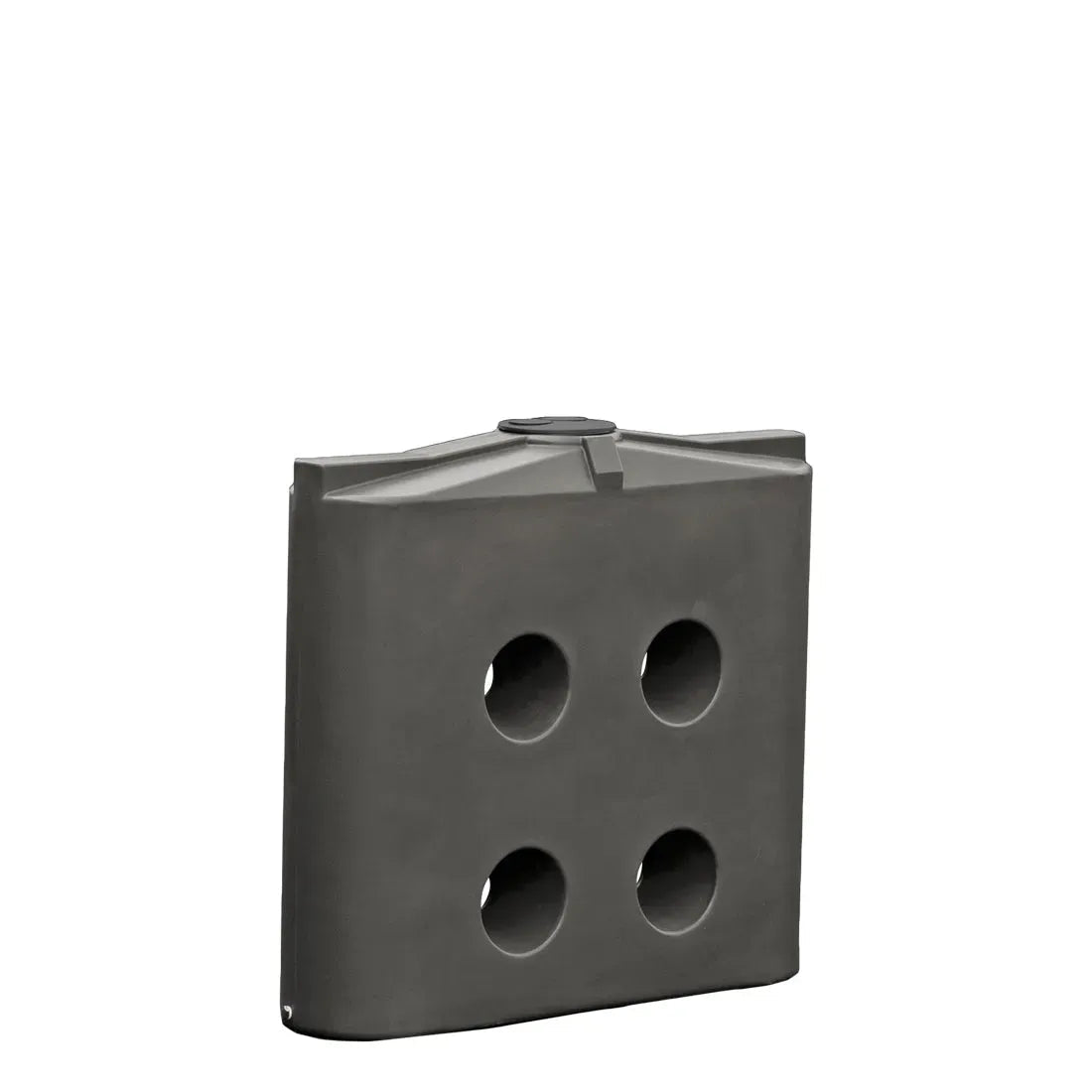 17262 - Tanks - Slimline Poly Rainwater Tank 1,000L - Slate Grey - Austral Ag