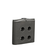 17262 - Tanks - Slimline Poly Rainwater Tank 1,000L - Slate Grey - Austral Ag