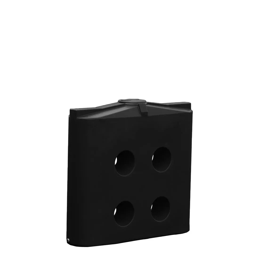 17246 - Tanks - Slimline Poly Rainwater Tank 1,000L - Black - Austral Ag