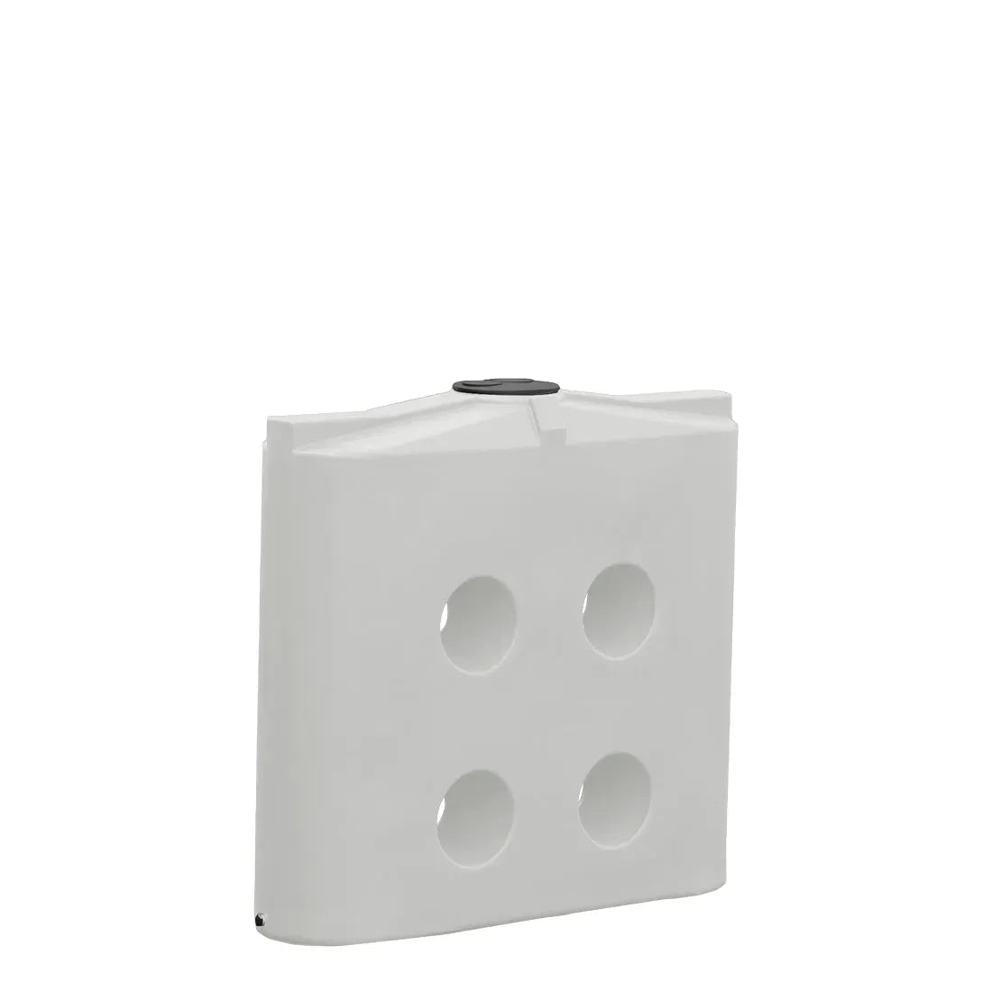 17263 - Tanks - Slimline Poly Rainwater Tank 1,000L - Tank White - Austral Ag