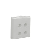 17263 - Tanks - Slimline Poly Rainwater Tank 1,000L - Tank White - Austral Ag