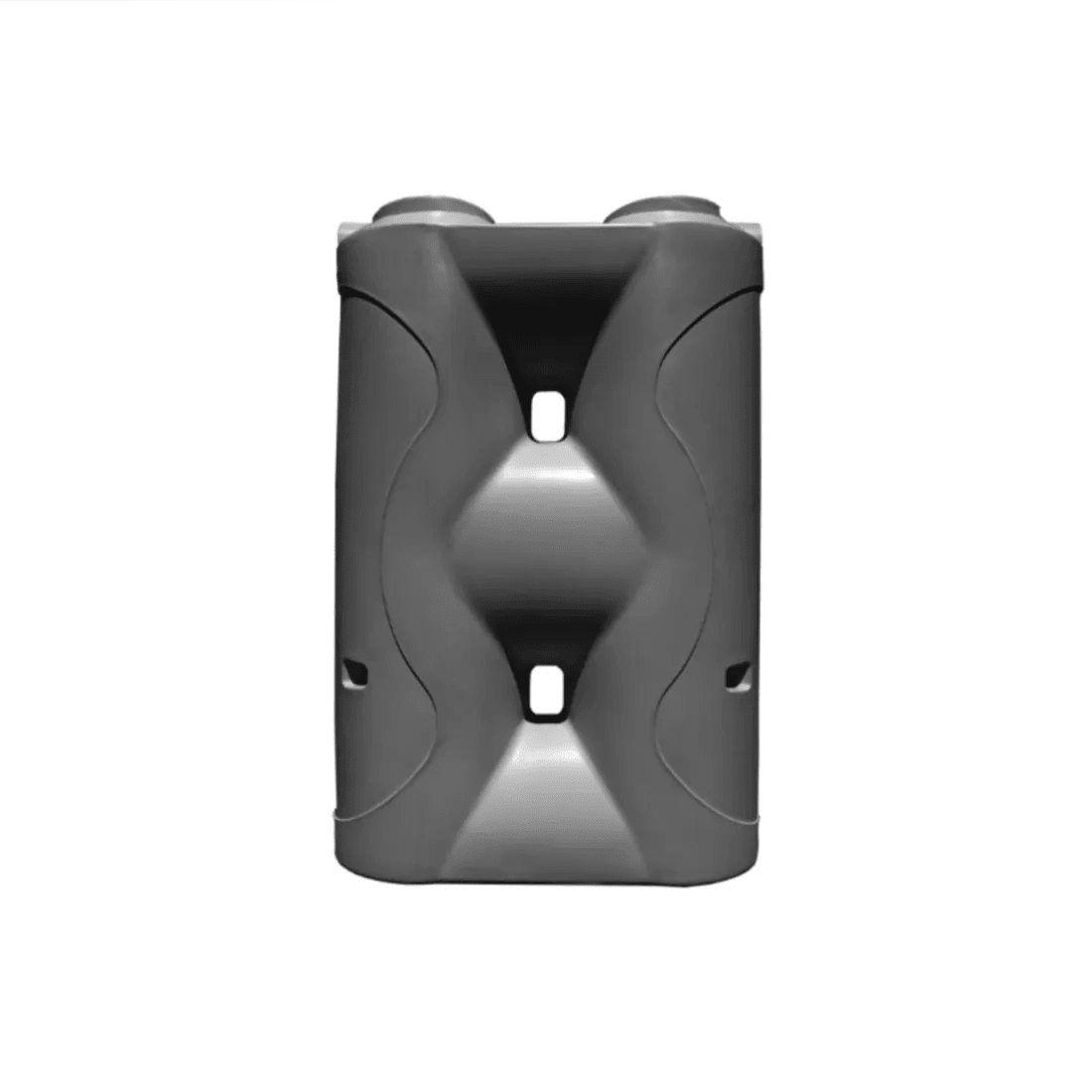 17511 - Tanks - Slimline Poly Rainwater Tank 1,500L - Dark Grey - Austral Ag